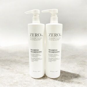 (2 PACK) SHAMPOO ZERO% by NATURALLY KIND - 15 fl.oz